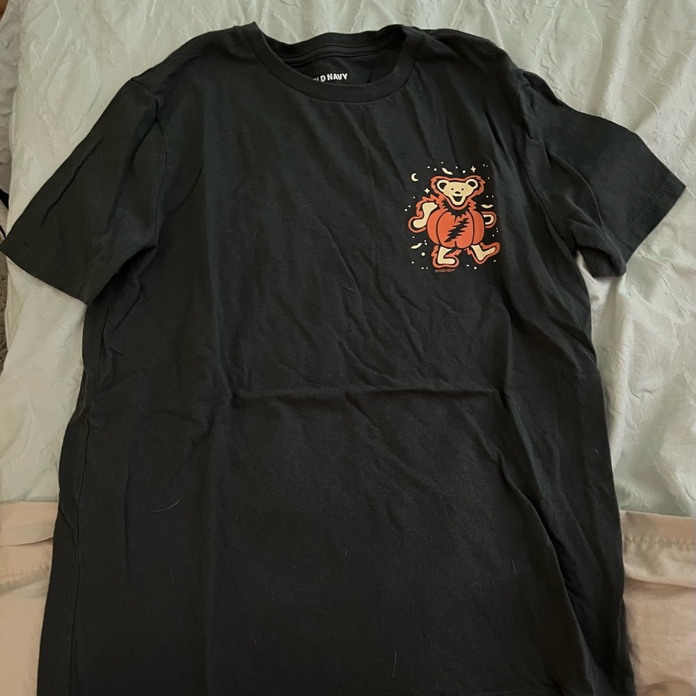 Black shirt with koala Halloween themed